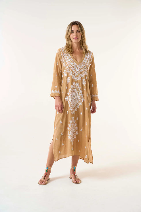 Vestido LONG GOA EMBROIDERY